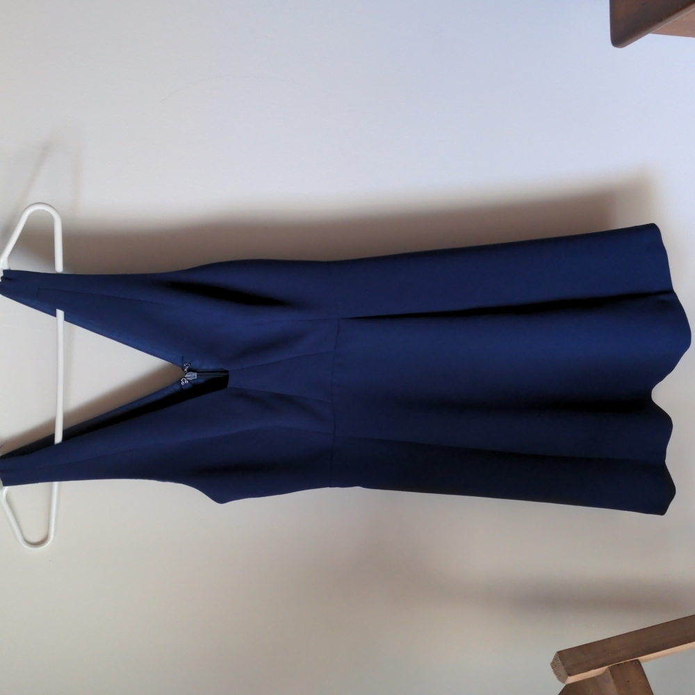 Dark blue, formal dress